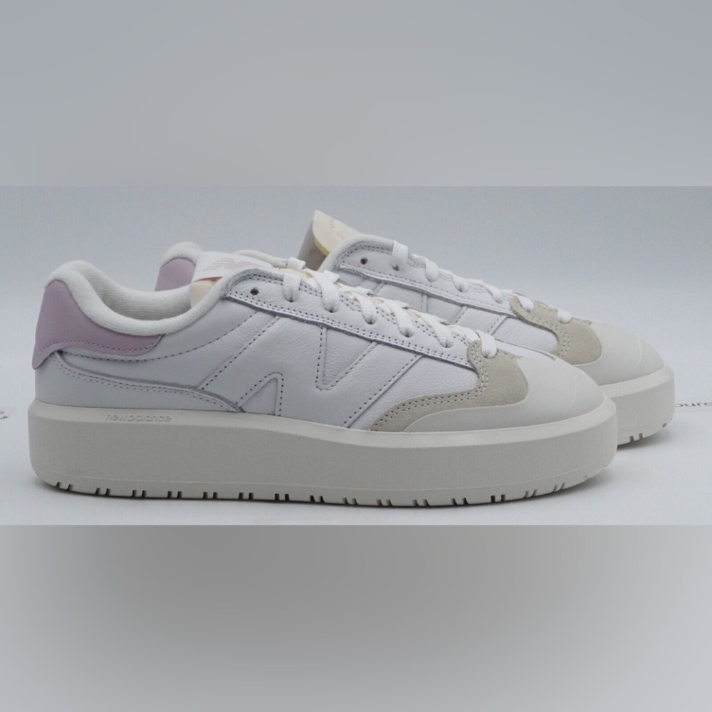 NEW New Balance CT302 Platform Sneakers CT302SP White